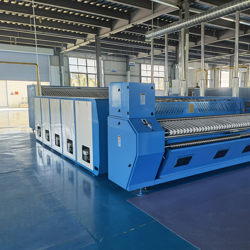 节能减耗 百强高低辊加槽枕套烫平机